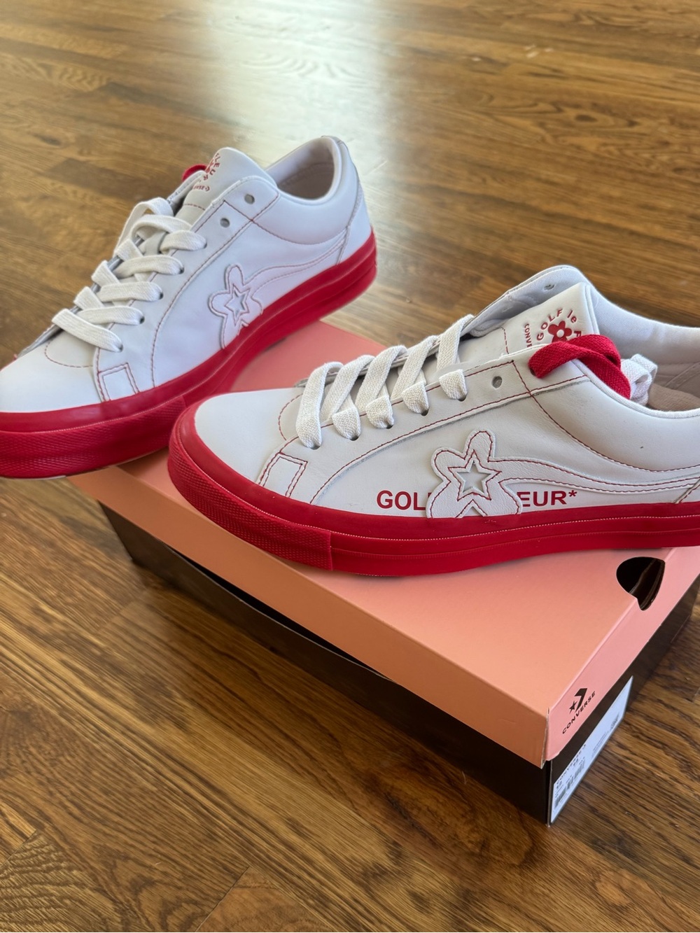 Converse One Star Ox Golf Le Fleur Size 12
Racing Red NEVER WORN